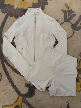 lululemon Define Jacket & Short Set